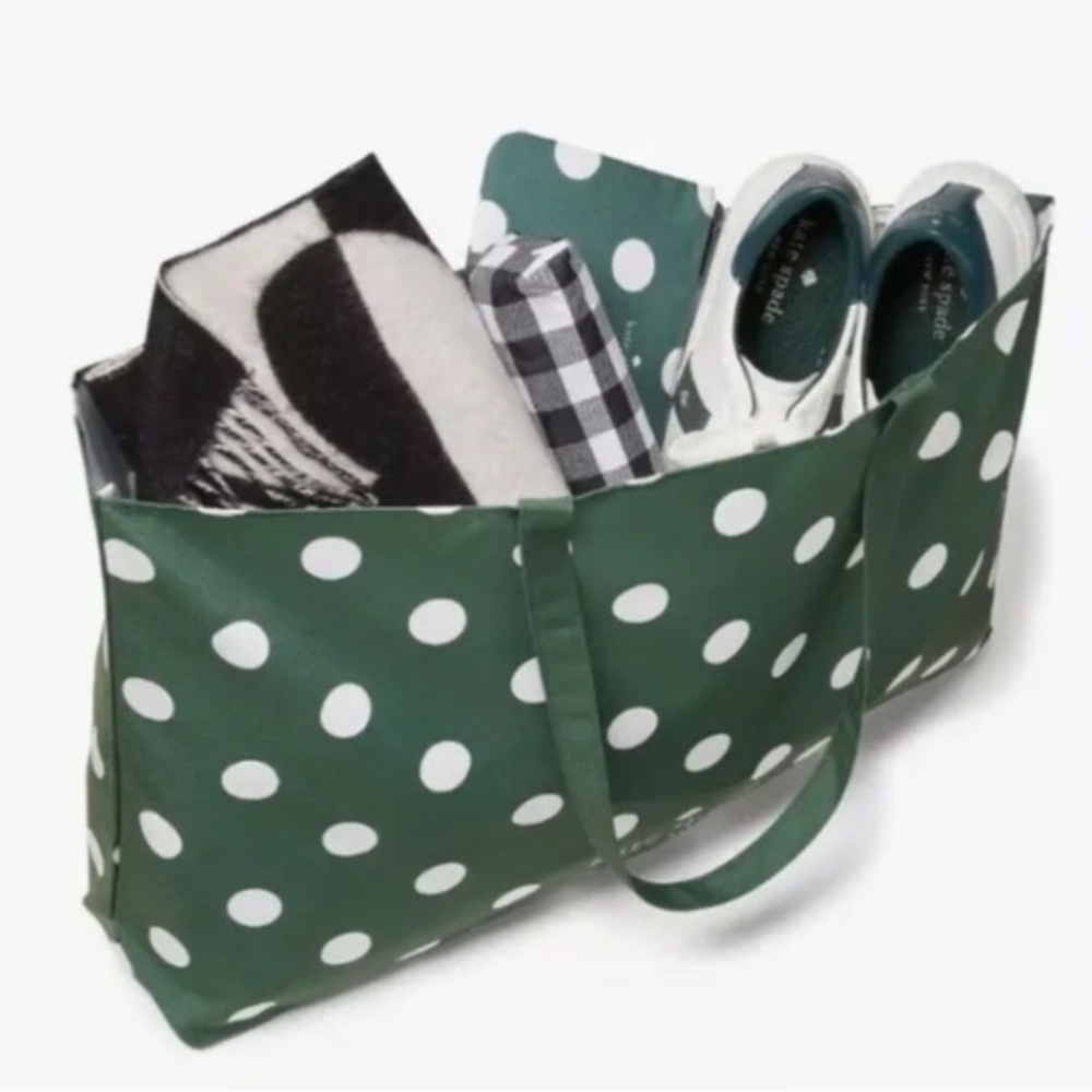 Kate Spade Dot Canvas Tote - Picture 3 of 4